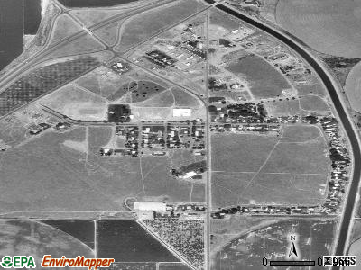 George satellite photo by USGS
