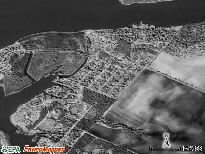 Lake City satellite photo by USGS