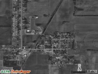 Dill City satellite photo by USGS