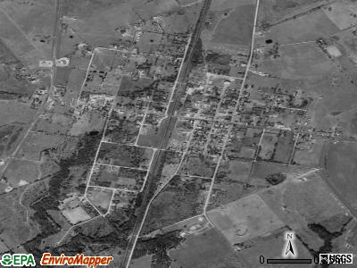 Thornton satellite photo by USGS