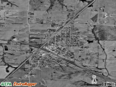 Bucklin satellite photo by USGS