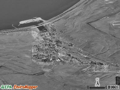 Arlington satellite photo by USGS