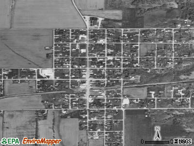 Herrick satellite photo by USGS