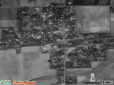 Essex satellite photo by USGS