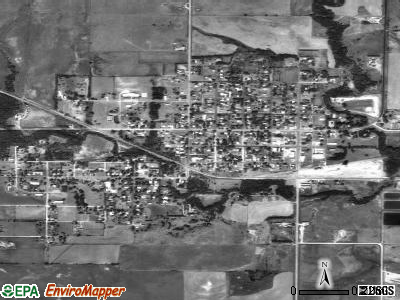 Miltonvale satellite photo by USGS