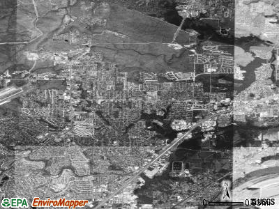Sherwood satellite photo by USGS