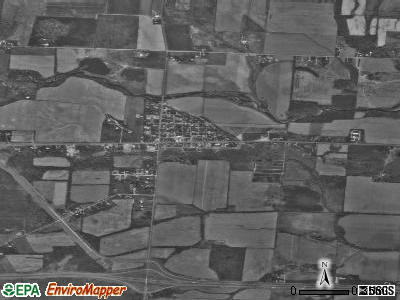 Kirkersville satellite photo by USGS