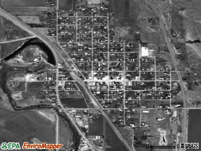 Ansley satellite photo by USGS