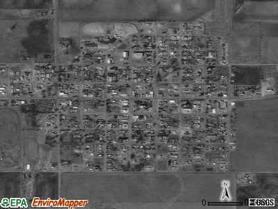 Arnett satellite photo by USGS