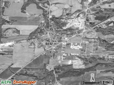 Henry satellite photo by USGS