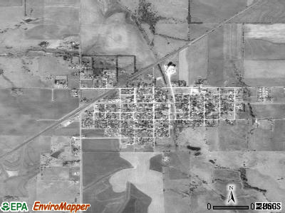 White City satellite photo by USGS