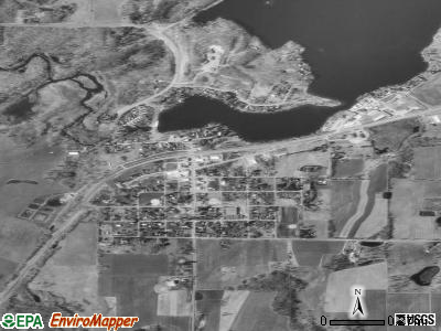Birchwood satellite photo by USGS