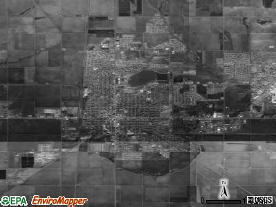 Altus satellite photo by USGS
