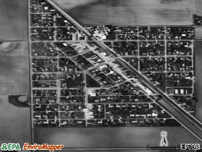 Emden satellite photo by USGS