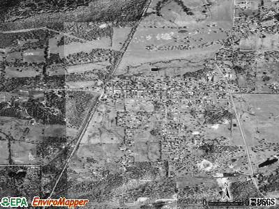 Bonanza satellite photo by USGS