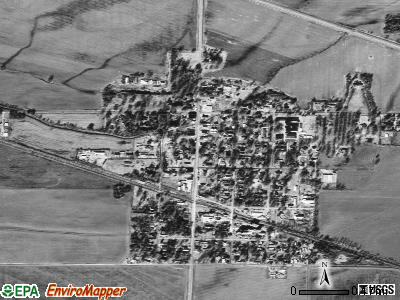 Crawfordsville satellite photo by USGS