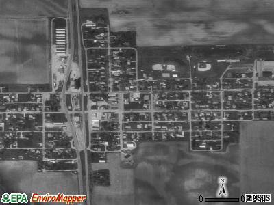 Thaxton satellite photo by USGS
