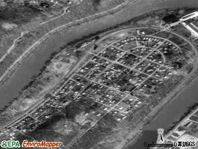 Hyde Park satellite photo by USGS