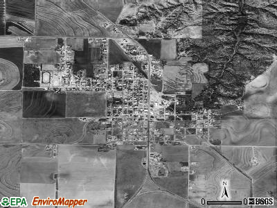Jayton satellite photo by USGS