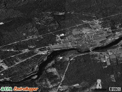 Valley Acres satellite photo by USGS
