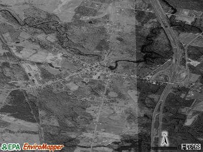 Parish satellite photo by USGS