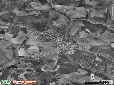 Beallsville satellite photo by USGS