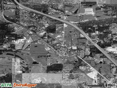 Knoxville satellite photo by USGS