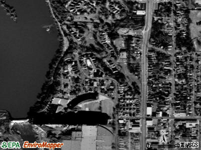 Bibb City satellite photo by USGS
