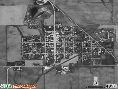 Cherry satellite photo by USGS