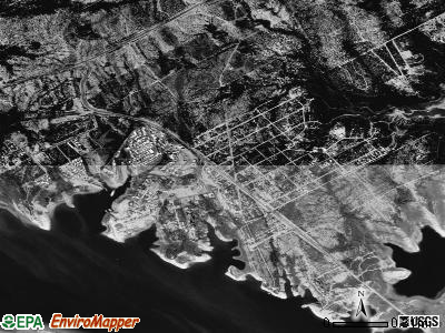 Falcon Mesa satellite photo by USGS