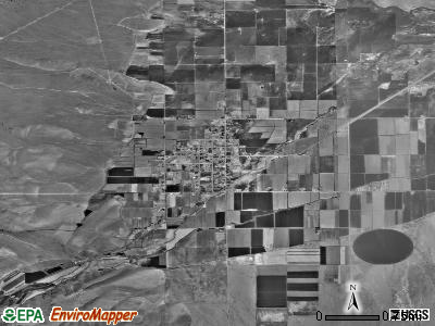 Circleville satellite photo by USGS