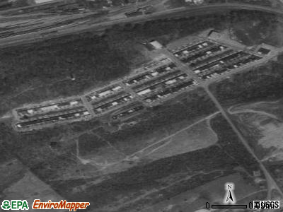 Juniata Terrace satellite photo by USGS