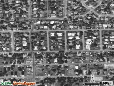 Golden Heights satellite photo by USGS