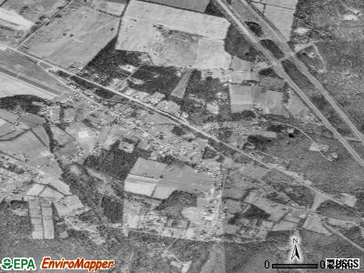 Mount Lena satellite photo by USGS