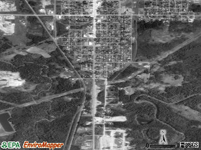 Superior satellite photo by USGS