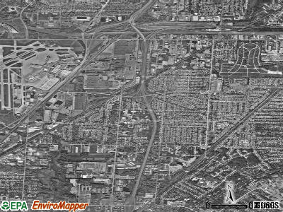 Brook Park satellite photo by USGS