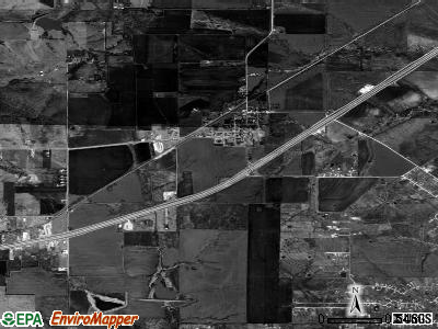 Fate satellite photo by USGS
