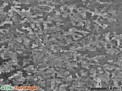 Enterprise satellite photo by USGS