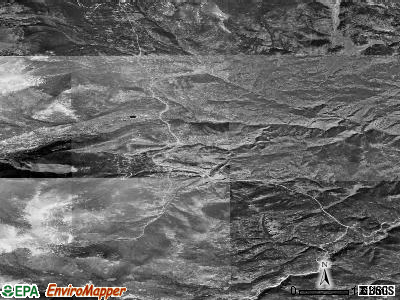 Allenspark satellite photo by USGS