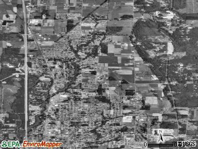 North Marysville satellite photo by USGS