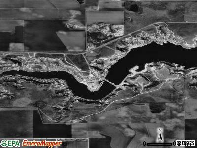 Buffalo Springs satellite photo by USGS