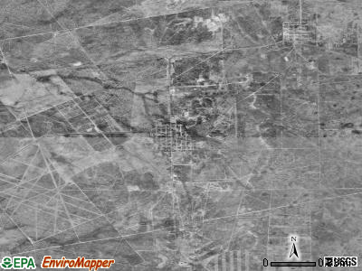 Mirando City satellite photo by USGS