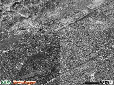 North Plainfield satellite photo by USGS