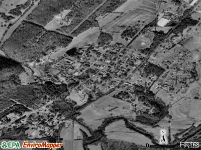 Lyerly satellite photo by USGS