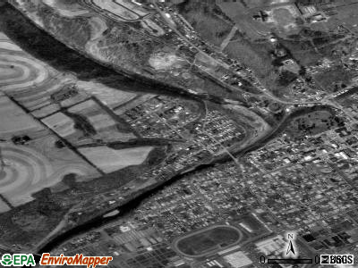 Fernville satellite photo by USGS