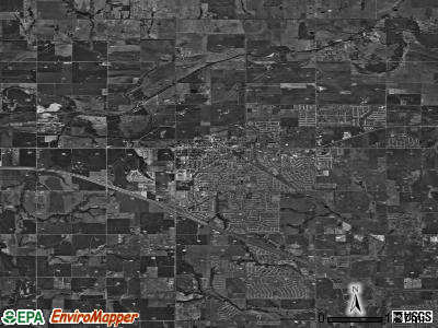 Yukon satellite photo by USGS