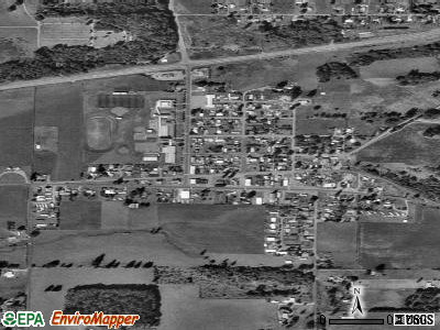 Mossyrock satellite photo by USGS