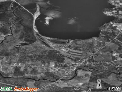 Unity satellite photo by USGS