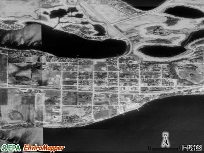 Elysian satellite photo by USGS