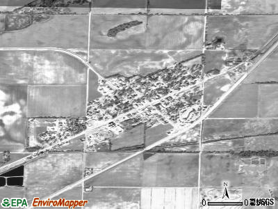 Reyno satellite photo by USGS